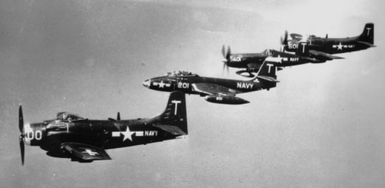 Attack Squadron 12 - The Four Decade Combat Legacy Of The Flying Ubangis 10 carrier air group 1 planes usn 1951 52