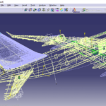 catia aircraft design software interface