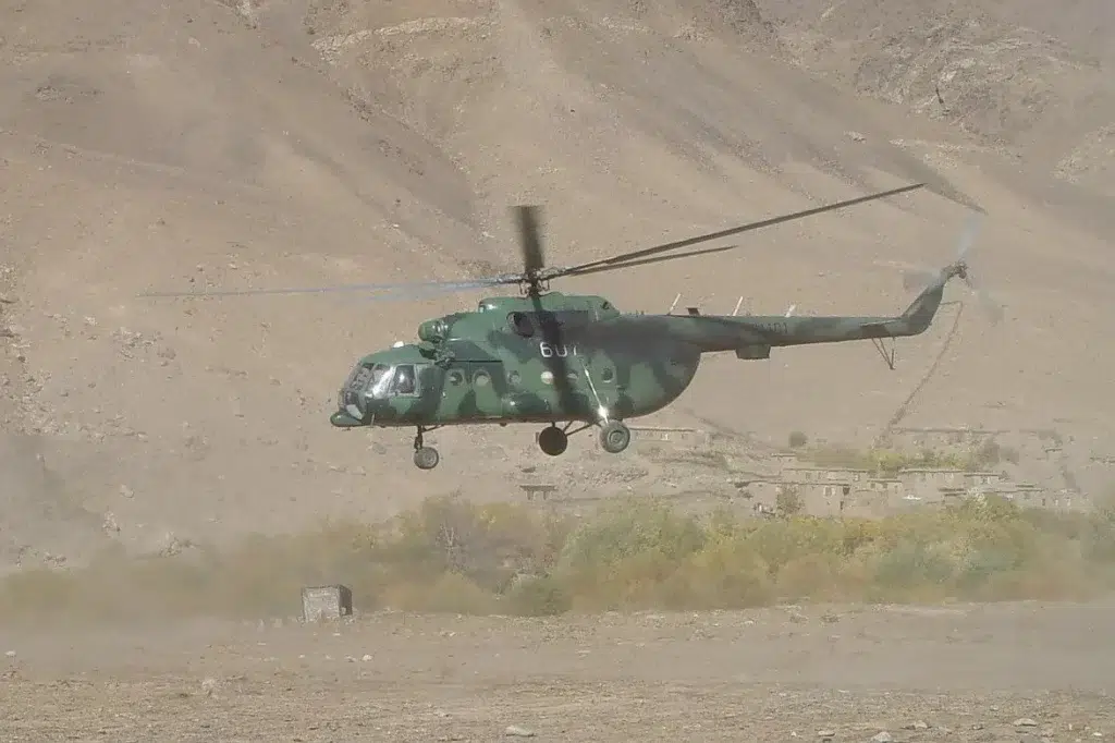 CIA Restores Historic Mi-17 Helicopter That Carried First American Team Into Afghanistan After 9/11 10 cia restores helicopter that took first americans to afghanistan