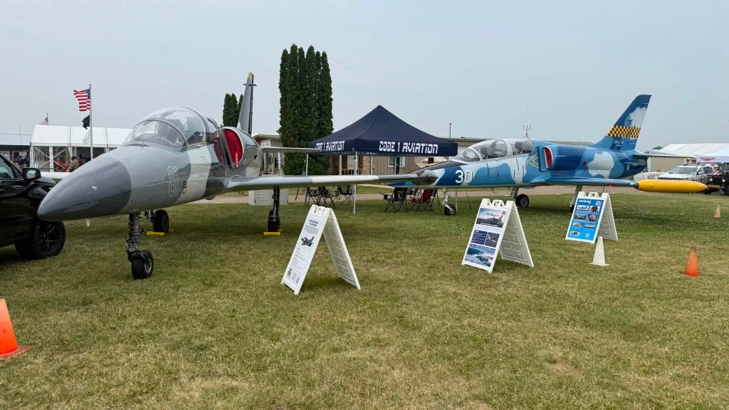 Code 1 Aviation Named North American Sales Partner for Aero Vodochody's L-39 Skyfox 12 code 1 aviation osh