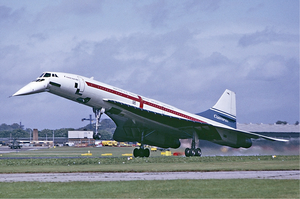 concorde landing farnborough fitzgerald