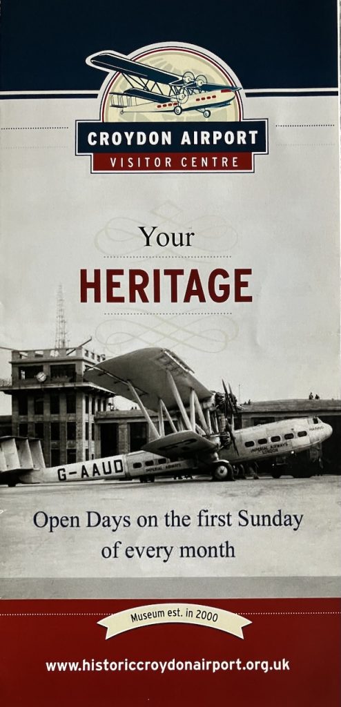 Croydon: London's Crucible of Flight 35 croydon historic airport museum flyer