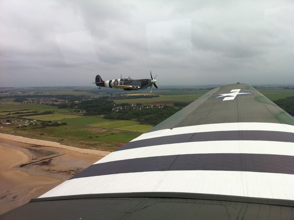 Aero Legends Advances Passenger Flight Plans While Honoring D-Day Legacy 11 dc 3 and spitfire