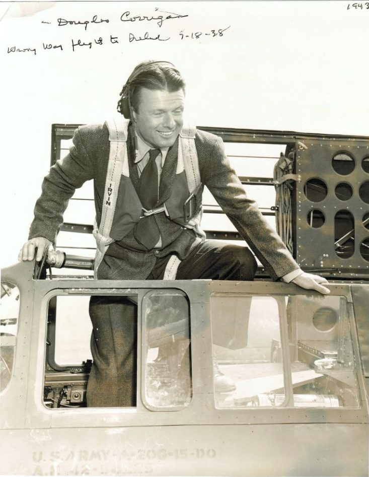 "Wrong Way" Corrigan's Little Ray of Sunshine Among the Planes of Fame 62 douglas wrong way corrigan at douglas aircraft co. in santa monica e1783795784158