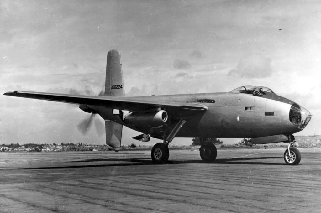 Grounded Dreams: Douglas XB-42 Mixmaster - The Rear Propeller Bomber Outpaced By Jets 11 douglas xb 42a side view