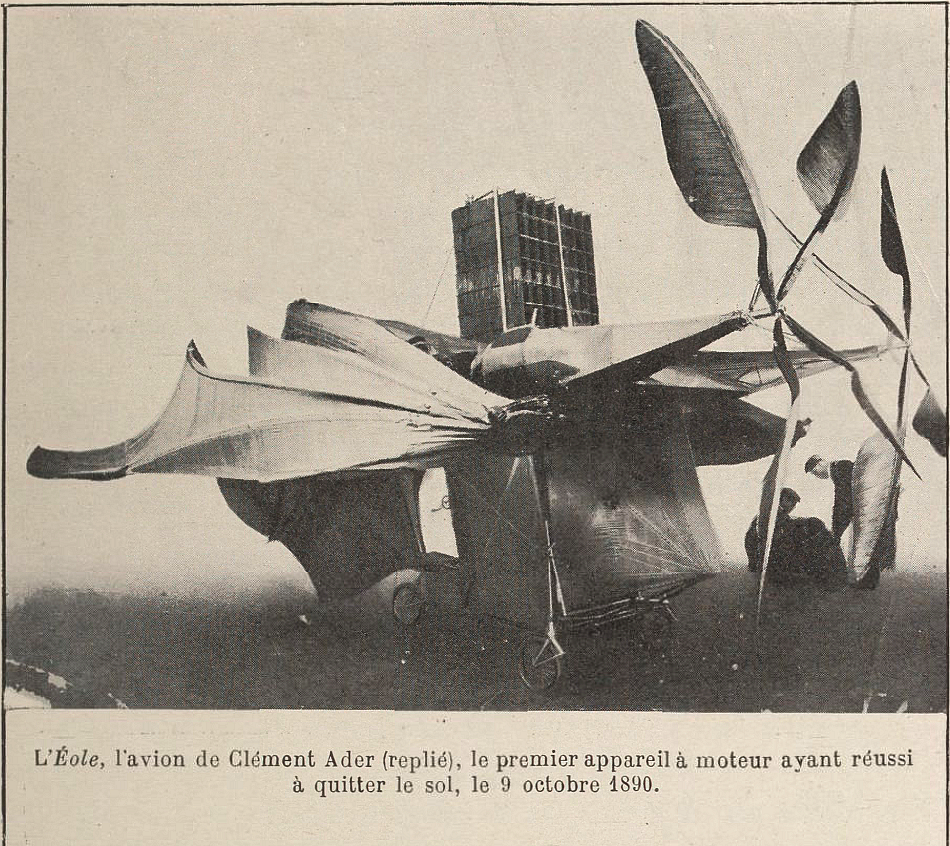 Pioneers of Aeronautical Engineering: Clément Ader - The Man Who Dared to Defy Gravity in the 19th Century 10 eole replie