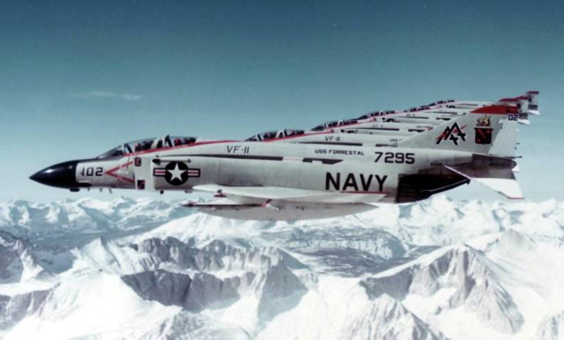 F-4J Phantom of the VF-11 "Red Rippers" Fighter Squadron