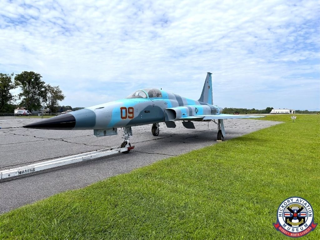 Hickory Aviation Museum Completes Restoration of Northrop F-5E Tiger II 11 f 5e tiger ii buno 741540 2