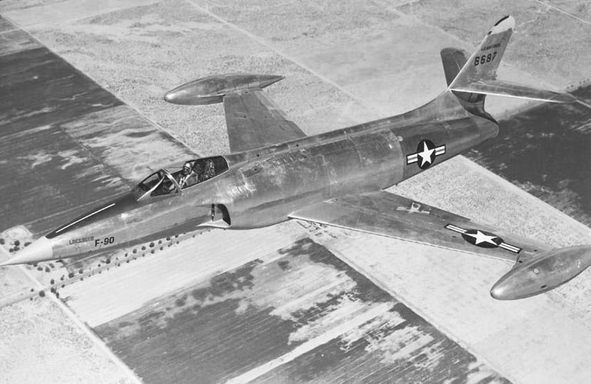 Grounded Dreams: Lockheed XF-90 - First US Air Force Jet to Have an Afterburner 13 f90 9