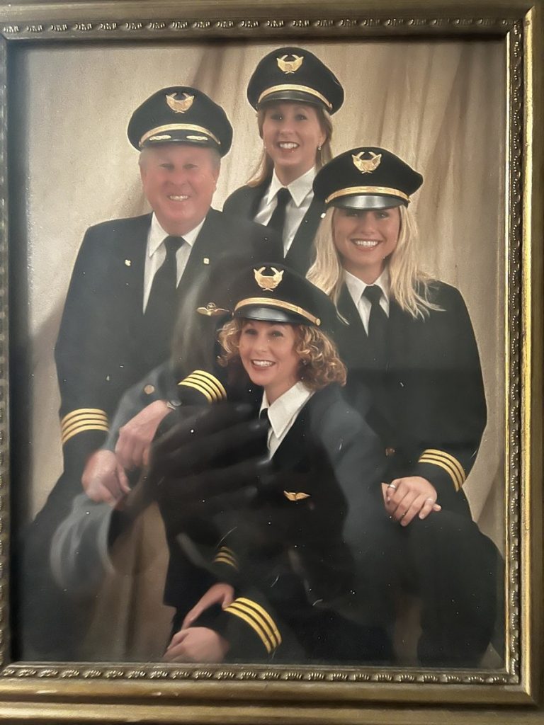From the "Burma Bridge Busters" to the Boeing 777: A Century of Flight in the Philpott Family 13 family portrait 4 pilots
