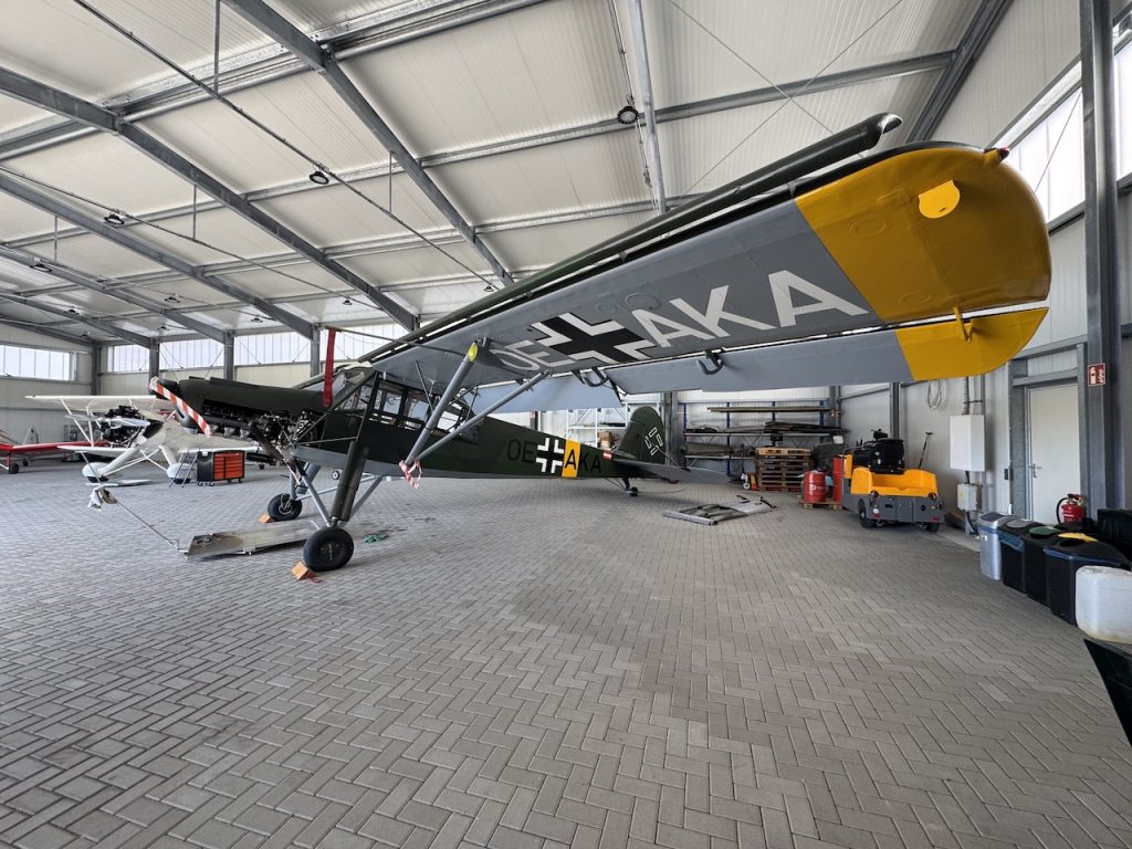 Boschung Global Aircraft of the Week: The Only Flying German-Built 1943 Fieseler Fi 156 Storch Is for Sale 12 fieseler storch oe aka 1