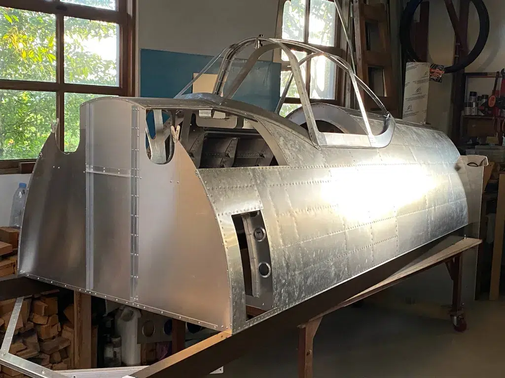 From Shipyard to Warbird: Taiwanese Craftsman Builds Full-Scale Nakajima Ki-43 Hayabusa Replica 16 full scale nakajima ki 43 hayabusa replica 0990