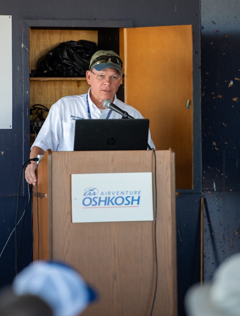 Rep. Sam Graves to Receive EAA's 2026 Freedom of Flight Award at AirVenture Oshkosh 10 graves sam at govt forum 20230729 by sam sasin