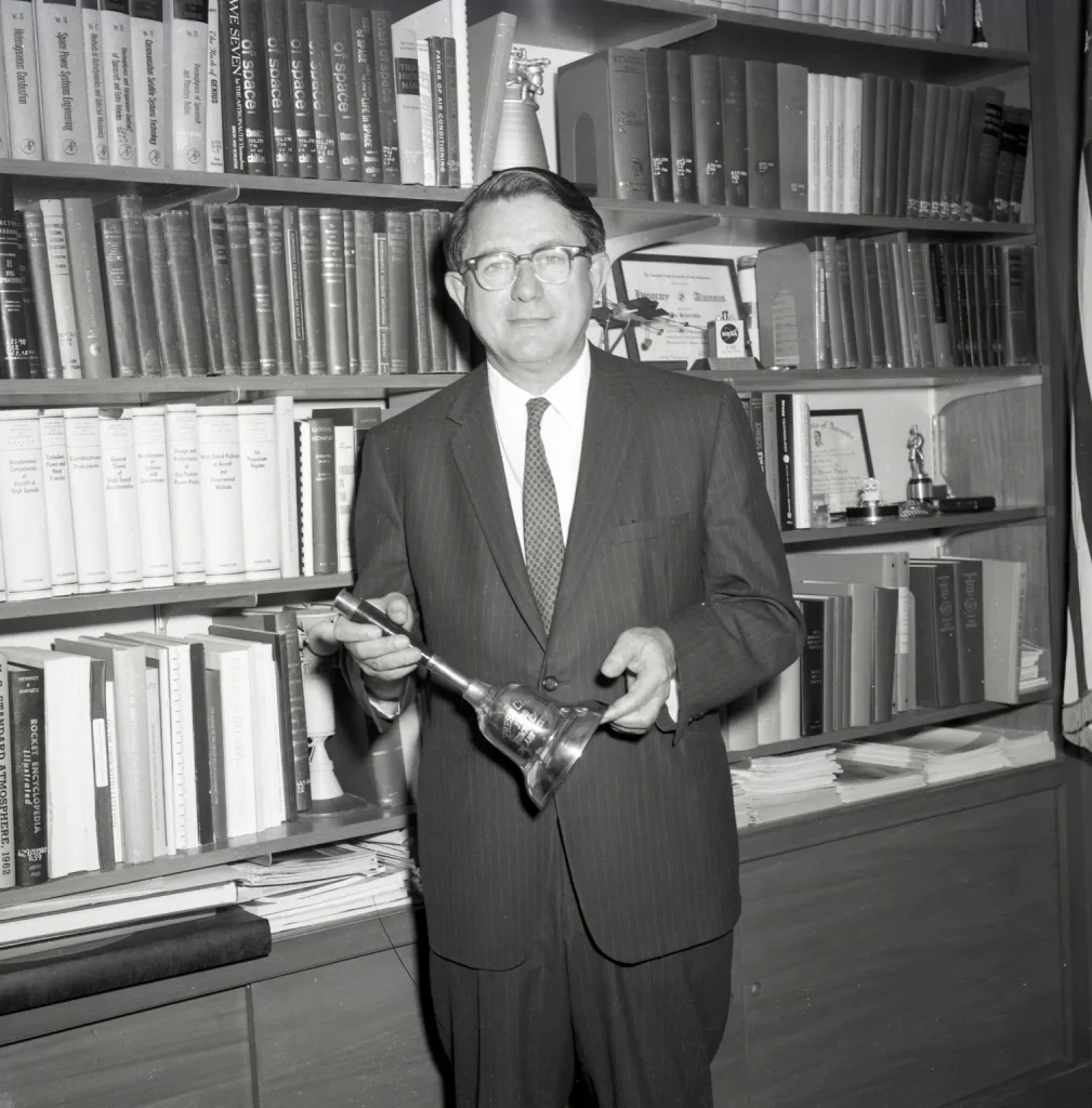 Pioneers of Aeronautical Engineering: Abe Silverstein - The Visionary Behind NASA's Jet Propulsion Innovations 12 grc 1969 c 03491