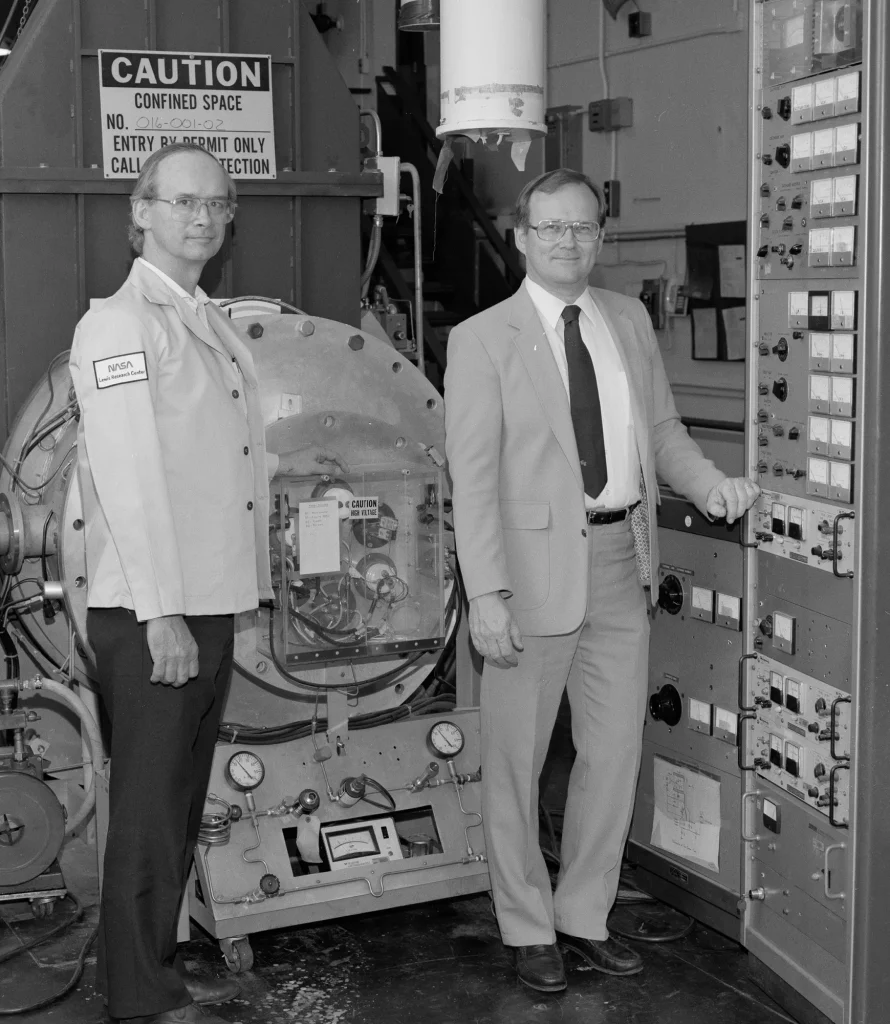 Pioneers of Aeronautical Engineering: Bruce Banks - The Man with Most Patents at NASA’s Glenn Center 11 grc 1987 c 04649