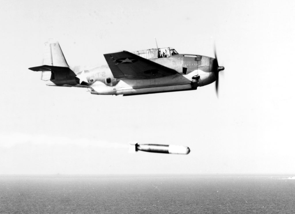 Attack Squadron 15: The Twenty-Seven-Year Combat Legacy Of The Valions 18 grumman tbf 1 avenger of vt 4 dropping a mark xiii torpedo 30 october 1942 80 g 19189
