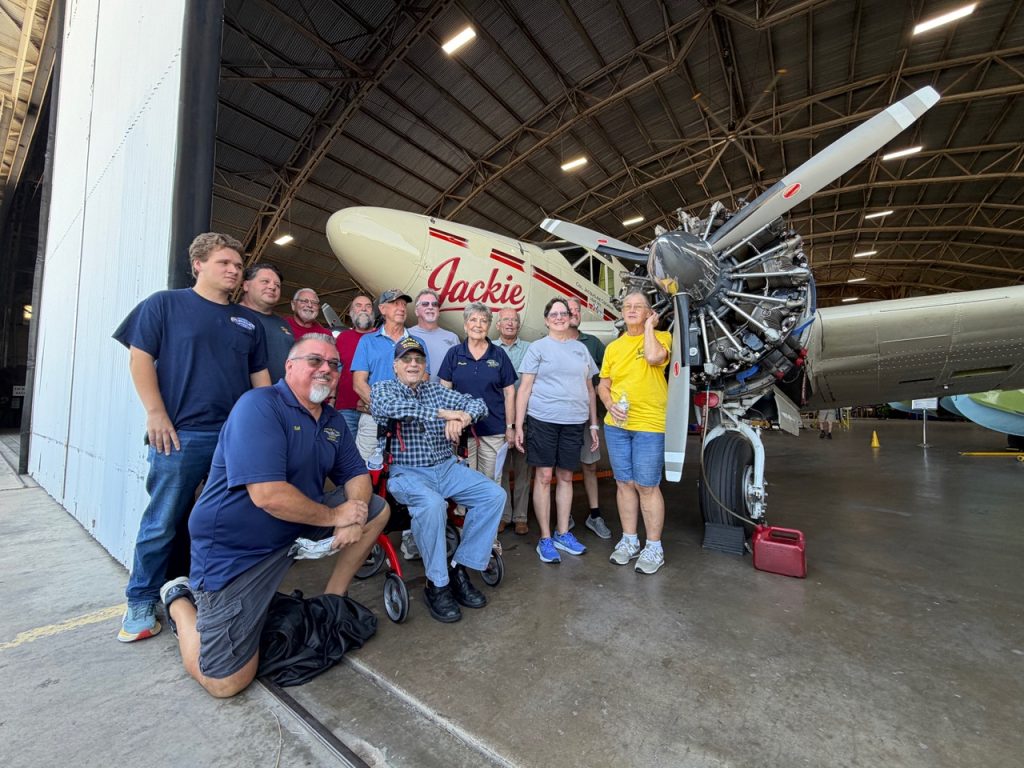 Vintage Flying Museum Honors Jackie Cochran with New Nose Art on Historic Beech E18S 11 img 5072