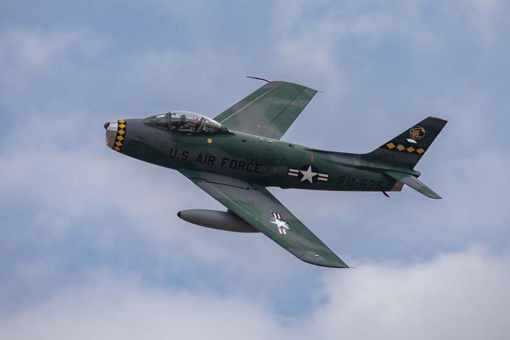 The Imperial War Museum Duxford to Highlight Anglo-American Wartime Ties During "Flying Days: The Americans" Event 11 iwmd flying day americans canadair sabre iwm 2025 092 0132
