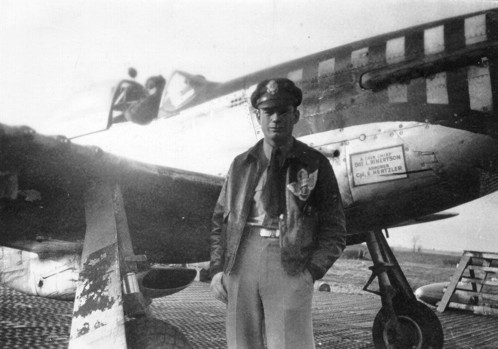 joe peterburs wwii p51 mustang