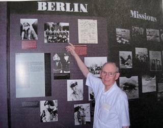 National Museum of the Mighty Eighth Air Force to Host Mighty Talks on March 7 About Historic Berlin Mission 16 john oneil jr in museum at berlin mission