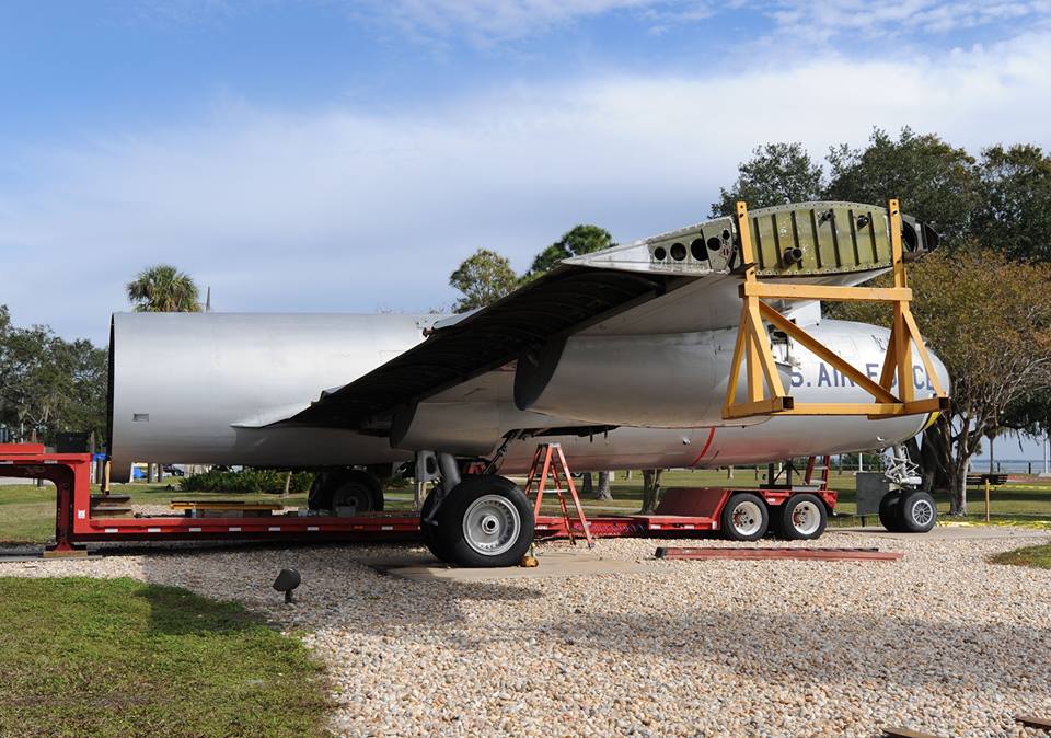 Last of the Piston Bombers: Surviving Examples of the Boeing B-50 80 kb 50 macdill afb fl before wing removal 2