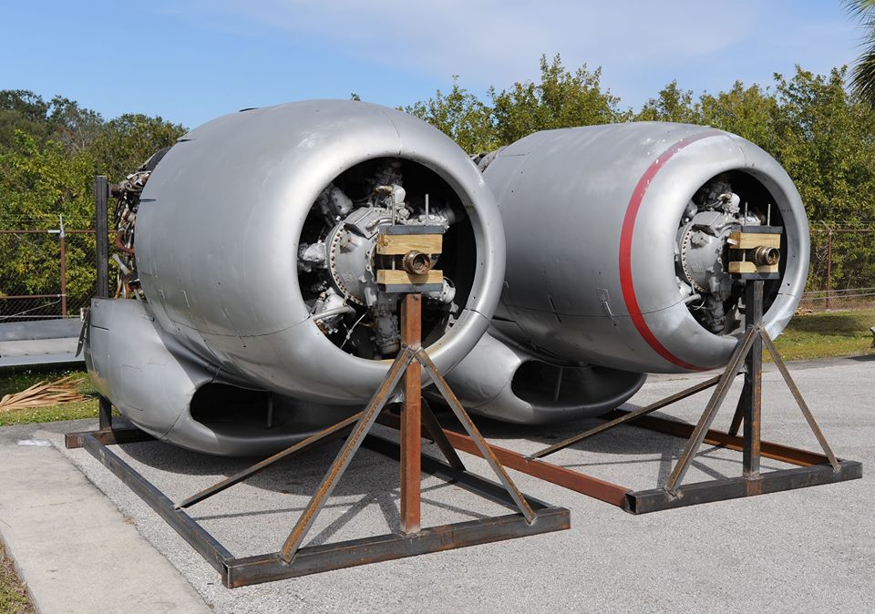 Last of the Piston Bombers: Surviving Examples of the Boeing B-50 82 kb 50 macdill afb fl engines on stands
