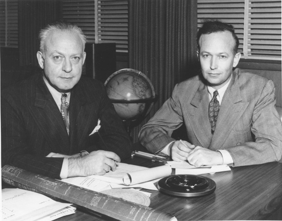 Pioneers of Aeronautical Engineering: John Atwood - Engineering Excellence from WWII to the Space Age 11 kindelberger and atwood 2