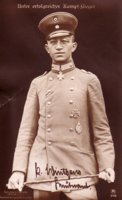 Aces: Kurt Wintgens - The Pilot With First Victory Using Synchronized Guns 10 kurt wintgens