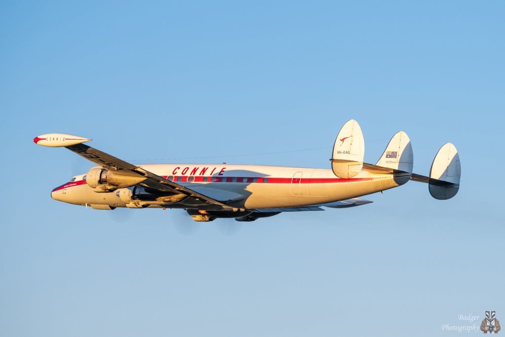 World's Only Flying Lockheed L-1049 Super Constellation Grounds Operations as HARS Launches Engine Fundraising Campaign 11 lockheed l 1049 super constellation vh eag southern preservation 2