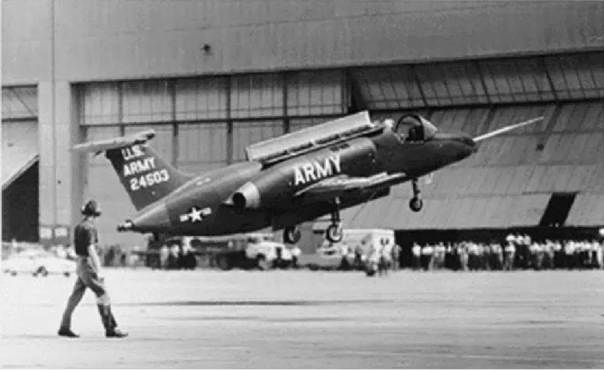 Grounded Dreams: Lockheed XV-4 Hummingbird - Why Early VTOL Aircraft Failed 13 lockheed xv 4a hummingbird in hover