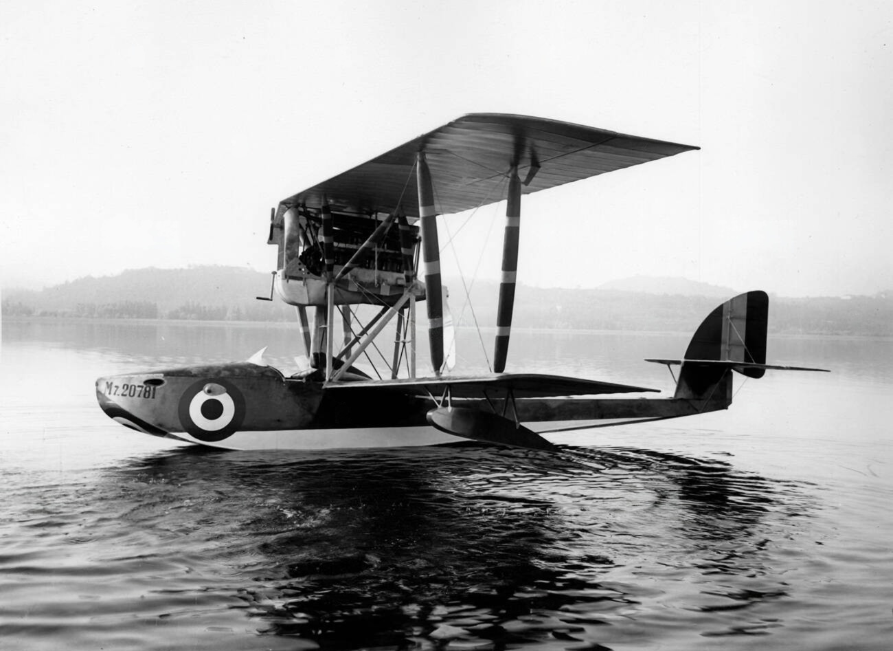 macchi m7 single seat flying boat fighter based on the lohner type l 2M97G02