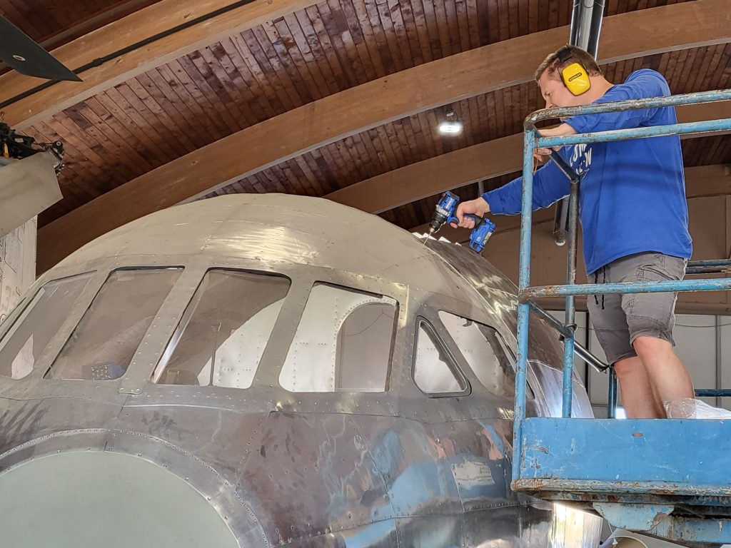 major milestone reached in wisconsin de havilland comet 1 replica project 7