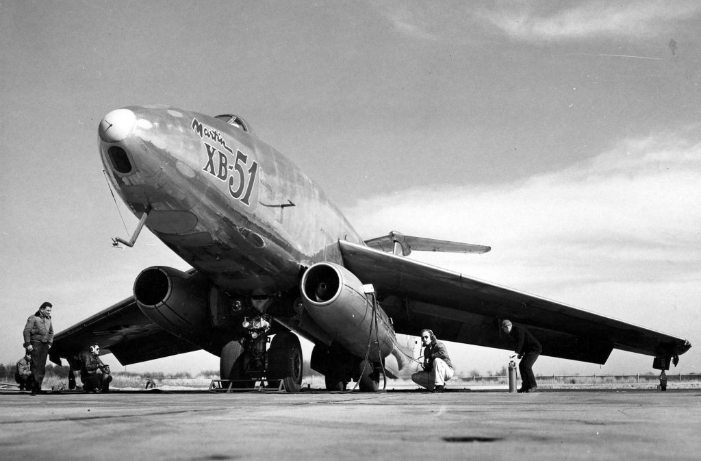 Grounded Dreams of the Martin XB-51 Three-Engine Attacker 12 martin xb 51 sn 46 685 during engine start and ground run up 061026 f 1234s 006