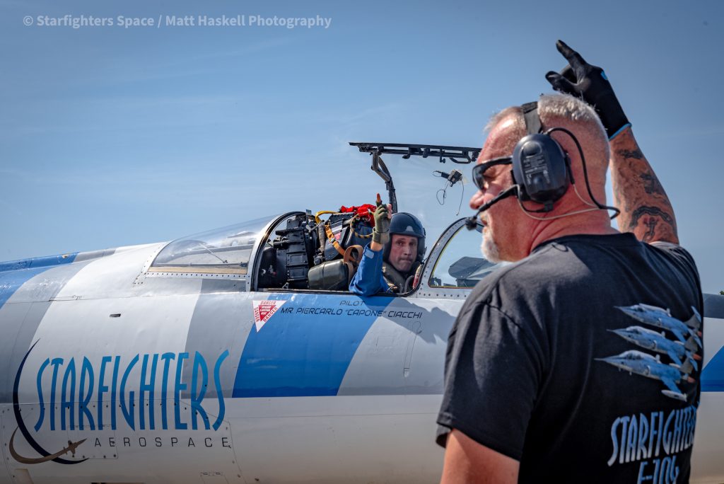 The Man Inside the Missile: Piercarlo Ciacchi and the F-104 Starfighter 24 matt haskell photography starfighters aerospace piercarlo ciacchi and sean freitag director of maintenance