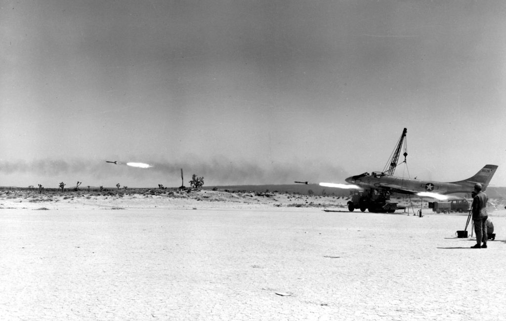 Grounded Dreams: McDonnell XF-88 Voodoo - The Strategic Fighter Left Behind 12 mcdonnell xf 88 sn 46 526 second aircraft built during a rocket armament test fire 060728 f 1234s 036