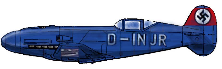 Today In Aviation History: First Flight of the Messerschmitt Me 209 V1 11 messerschmitt me 209