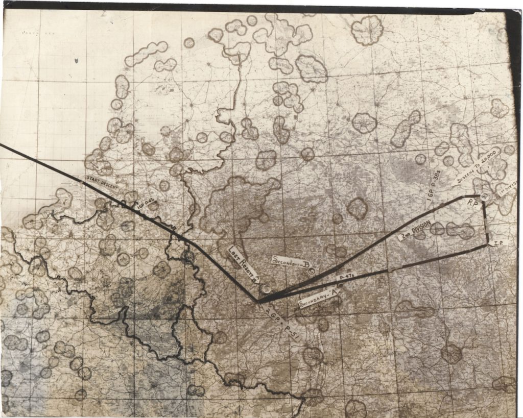 Squadron Histories: The 708th Bomb Squadron and the Eighth Air Force's War Over Europe 11 mission map for 8th air fordce mission 484 to the leuna works at merseburg on july 20 1944
