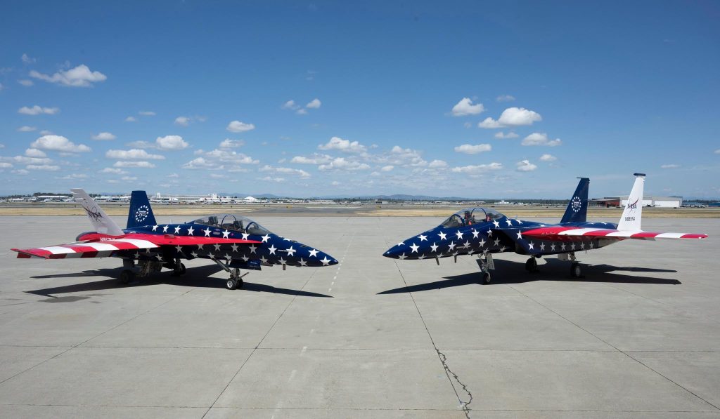 NASA to Showcase America 250 Aircraft and Administrator Jared Isaacman at EAA AirVenture Oshkosh 2026 10 nasa f 15 and f 18 america 250th