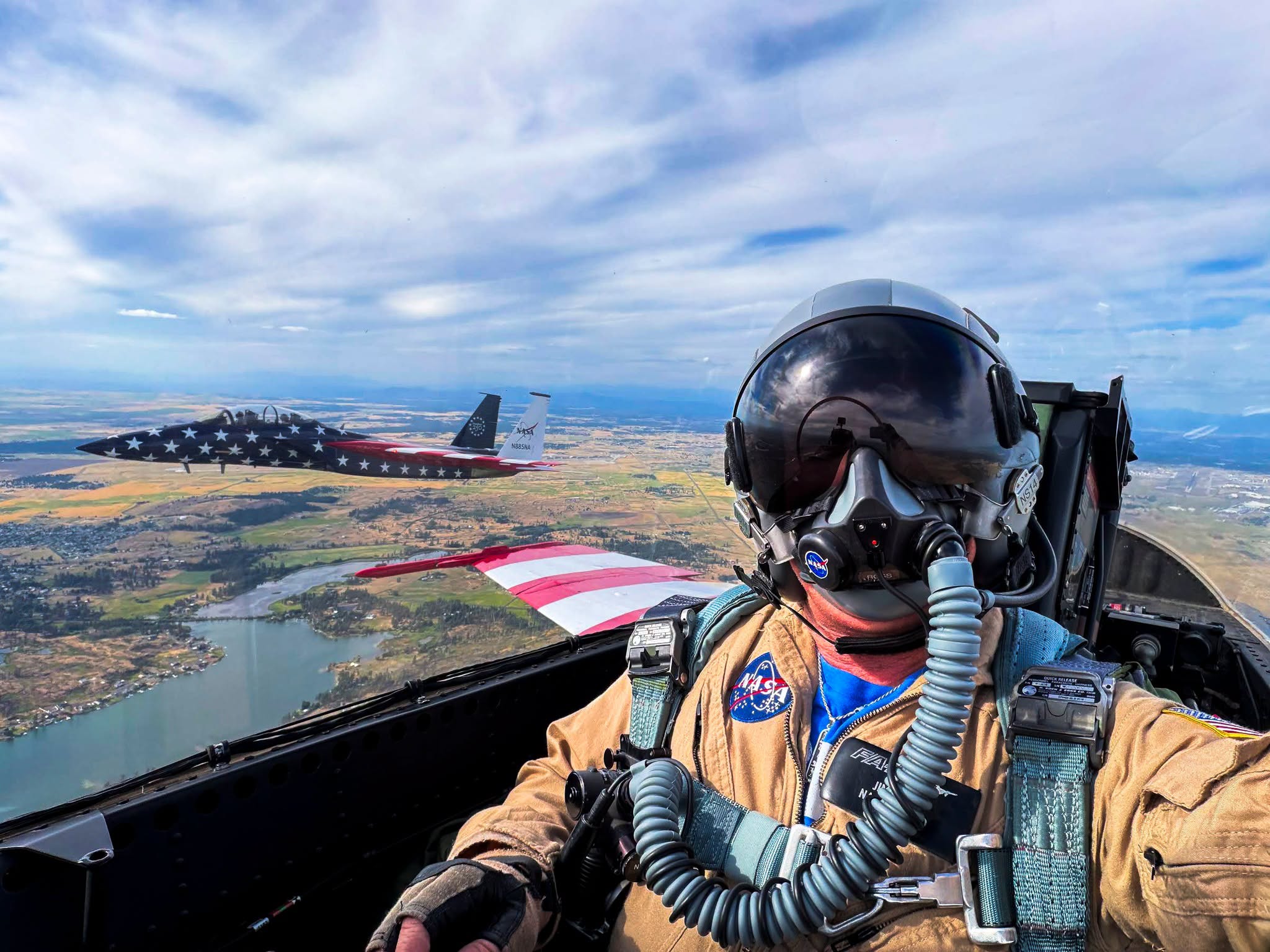 NASA to Showcase America 250 Aircraft and Administrator Jared Isaacman at EAA AirVenture Oshkosh 2026 13 nasa f 15 and f 18 america 250th v