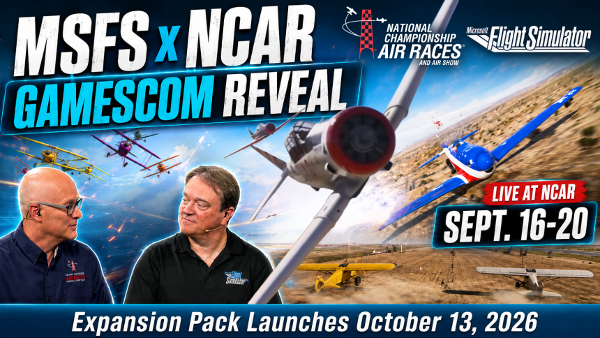 national championship air races microsoft flight simulaltor