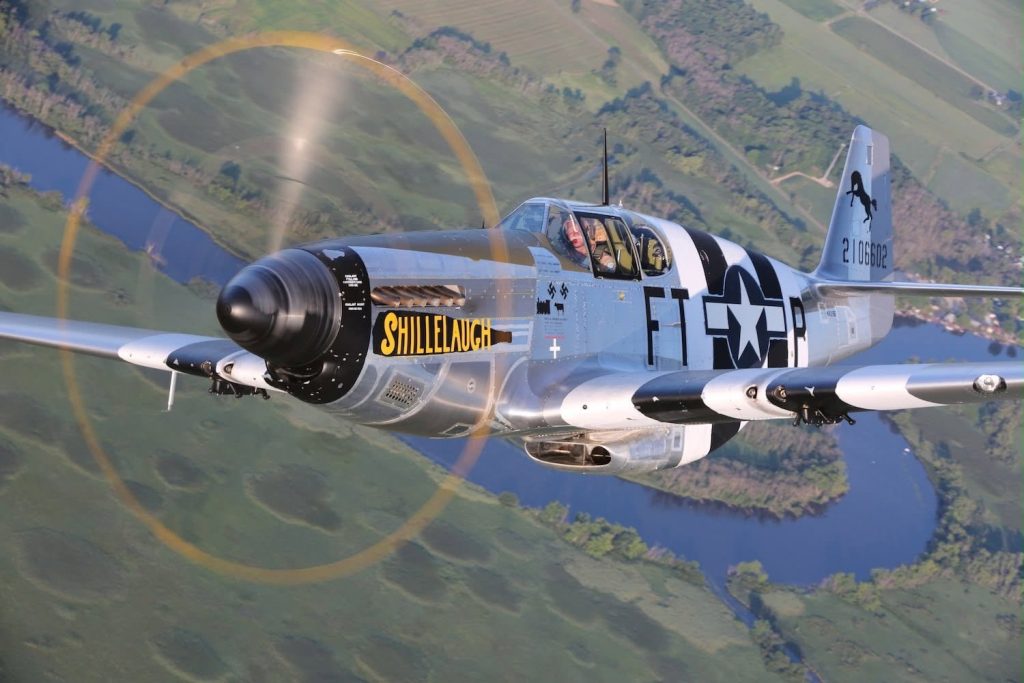Warbirds of America Honors Outstanding Restorations at AirVenture 2026 13 north american p 51b mustang n51be shillelaugh