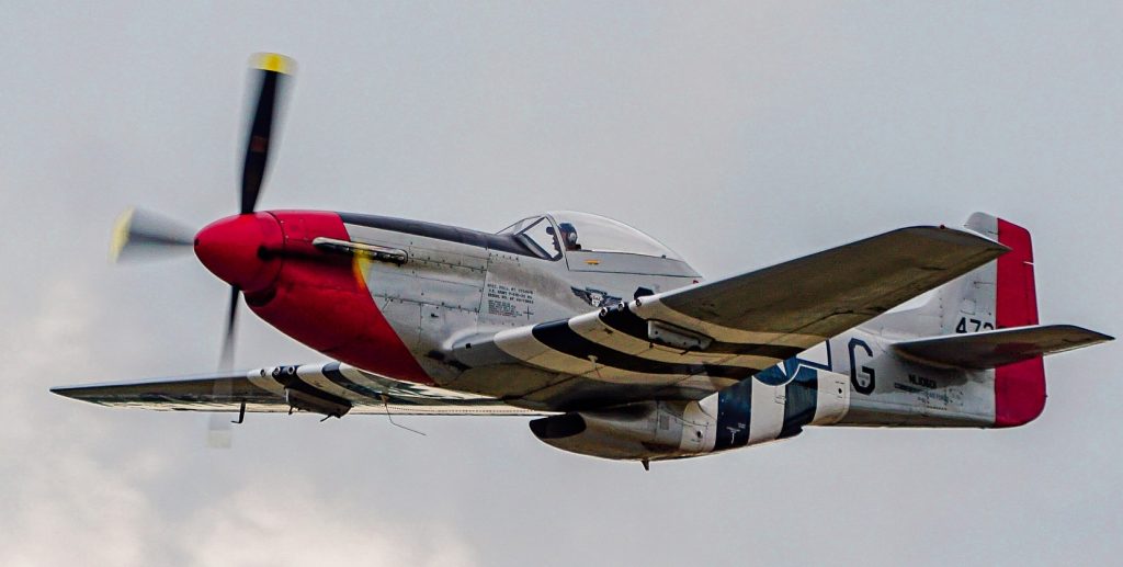 CAF Airbase Georgia Offers "Warbird Pilot for a Day" Experience at Moonlight Swing Auction 12 p 51 reading 6 6 23