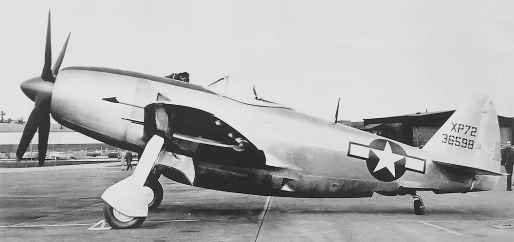 Grounded Dreams: Republic XP-72 - How The Fastest P-47 Successor Lost Its Wings 12 p72 4