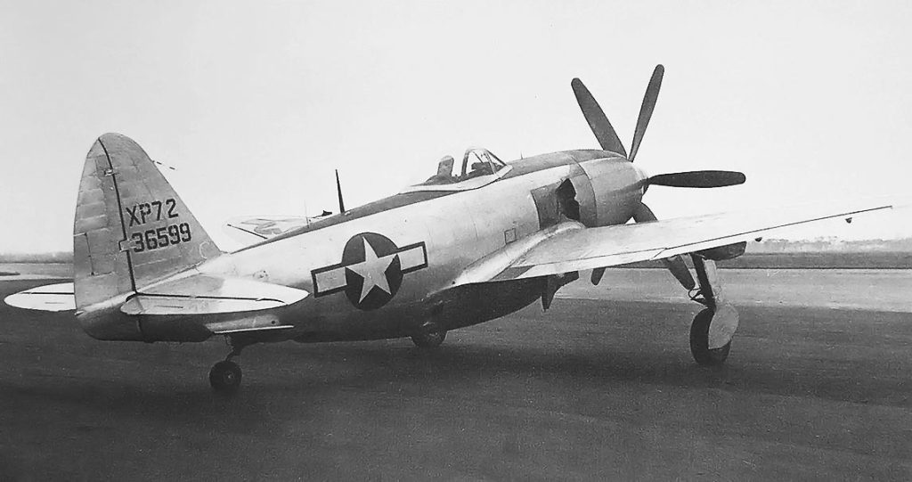 Grounded Dreams: Republic XP-72 - How The Fastest P-47 Successor Lost Its Wings 13 p72 5