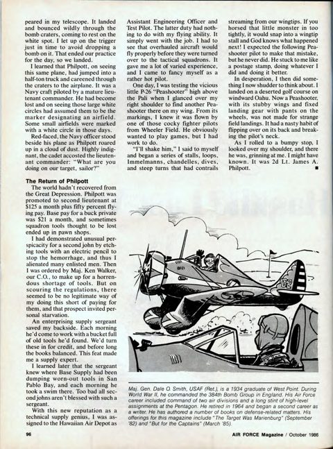 From the "Burma Bridge Busters" to the Boeing 777: A Century of Flight in the Philpott Family 14 philpott article page