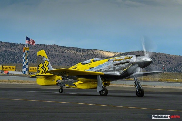 The world's only Rolls Royce Griffon powered P-51 Mustang. Flown by Thom Richard and based at the Kissimmee Air Museum in central Florida. ( Image Credit Moose Peterson)