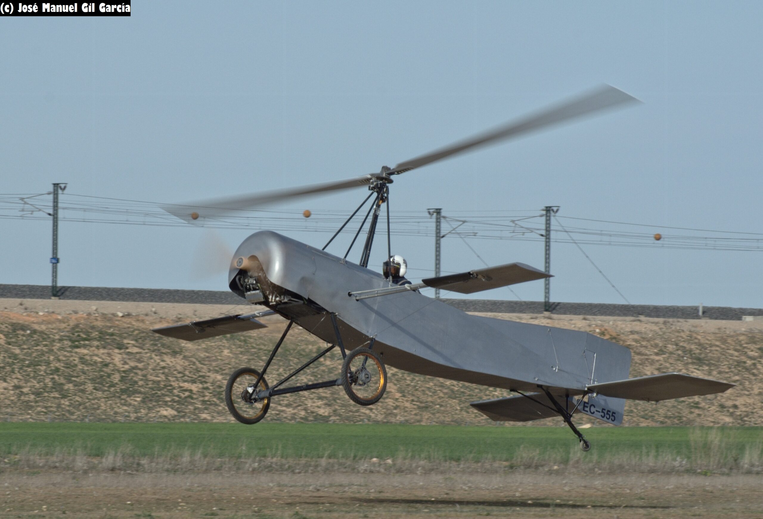 Cierva C.4 Autogyro Replica Flies Again in Spain - Vintage Aviation News