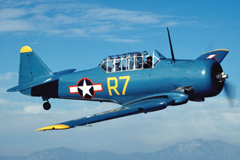 Planes of Fame Air Museum to Celebrate America's 250th with Rare AT-6 Texan Flying Parade 10 r North American T6 Texan