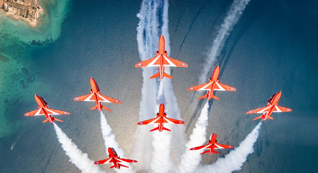 RAF Museum Launches Red Arrows Challenge to Support Preservation and Education 10 red 20250512 268 fitties 123