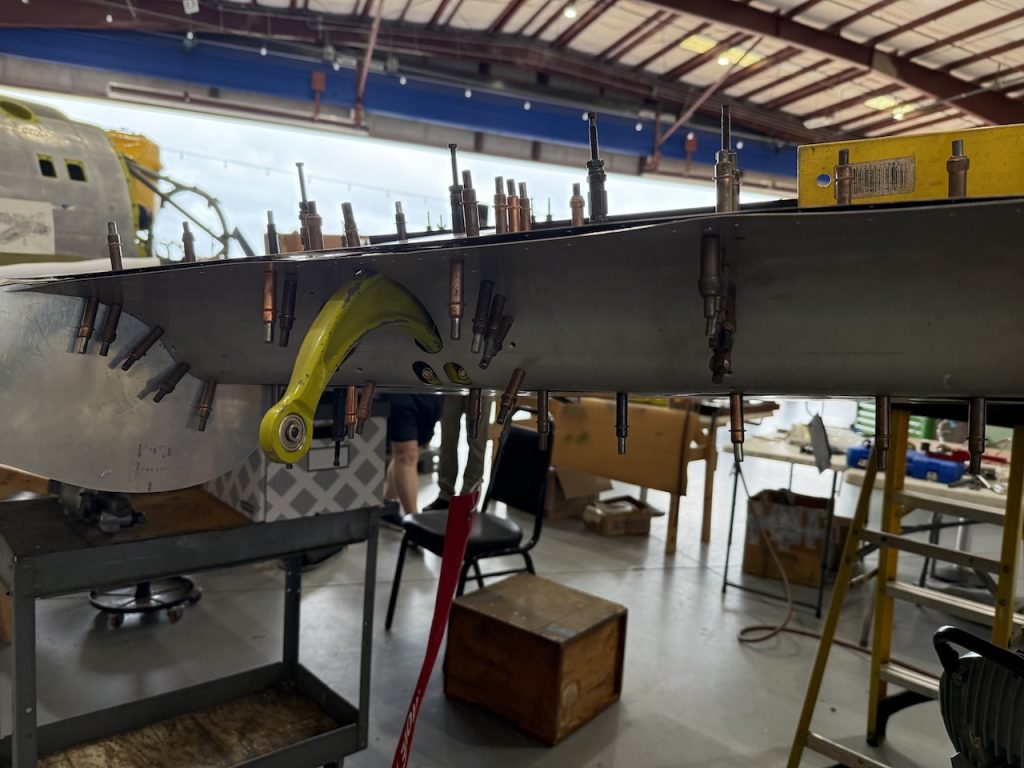 CAF Airbase Georgia P-47N Thunderbolt Restoration Project – Summer Update 10 republic p 47n thunderbolt serial number 44 89136 1518